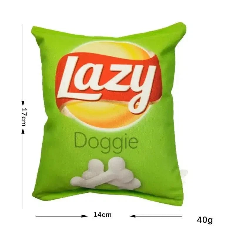 Munchycrunch: jouet à mâcher pour chien en polaire