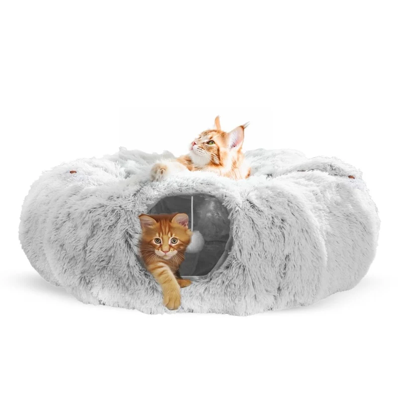 Tunnel chat confortable 2 en 1