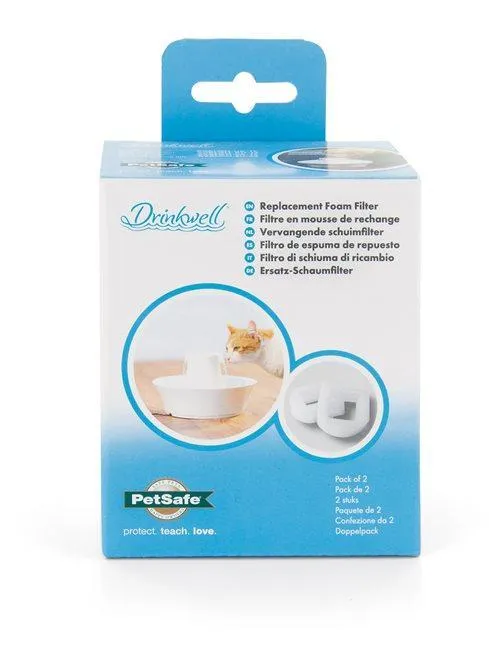 Drinkwell Cartouche de mousse (paquet de 2 cartouches)