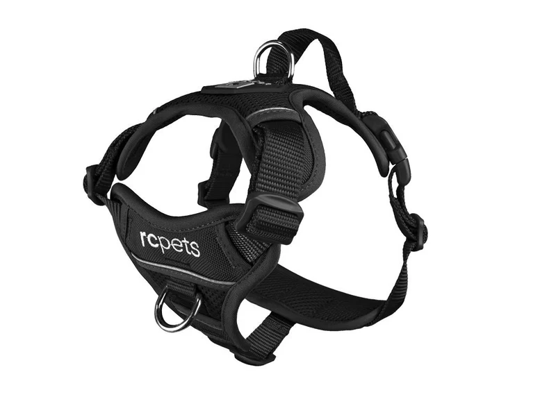 RC Pet Harnais de contrôle Momentum Noir