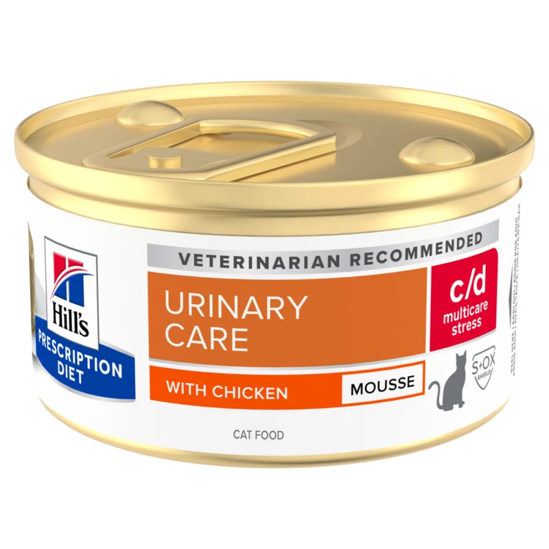 Hill's PRESCRIPTION DIET c/d Urinary Stress Multicare Mousse pour Chat