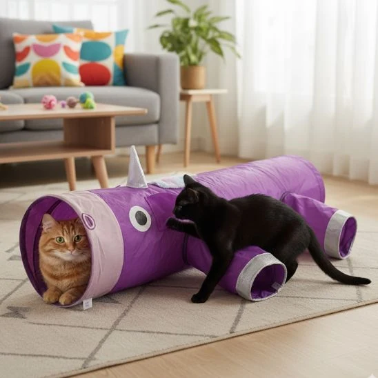 jeu tunnel chat | Rhinocéros des Chats