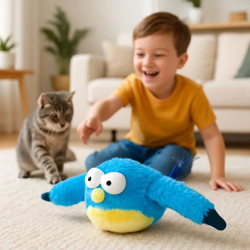 jouet chat interactif | Ailes Bleues