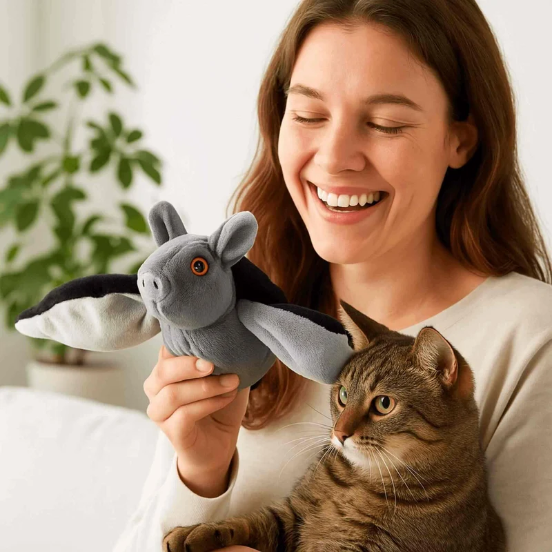 jouet oiseau pour chat | Chauve-Souris