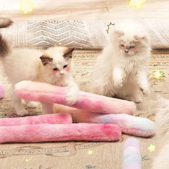 jouet herbe a chat | Bâton Coloré