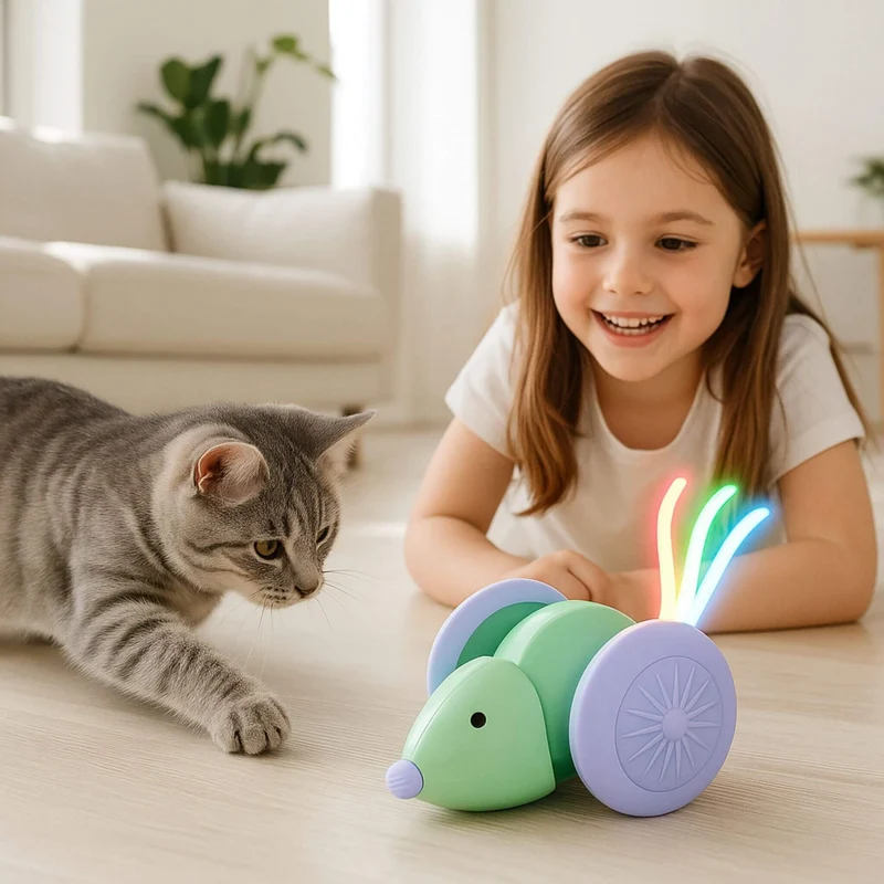 souris pour chat interactive