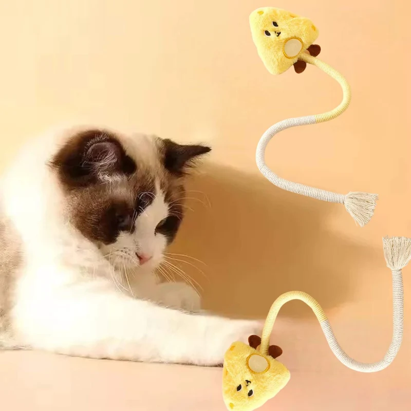 jouet chat | Doudou Corde Dentition