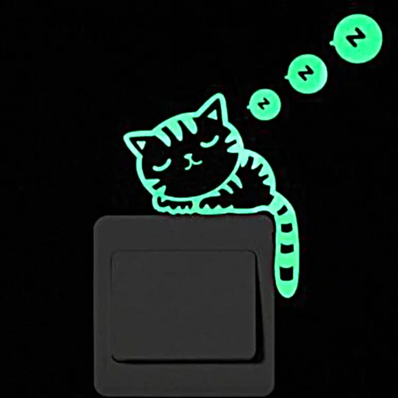 Sticker Chat Mural Fluorescent