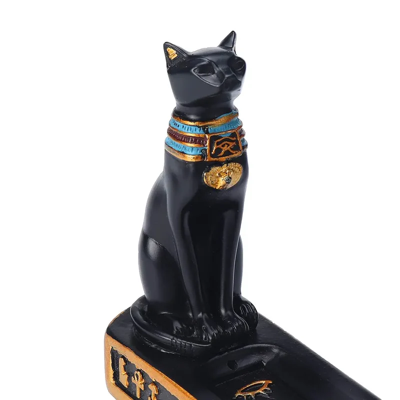 Porte Encens Chat Egyptien