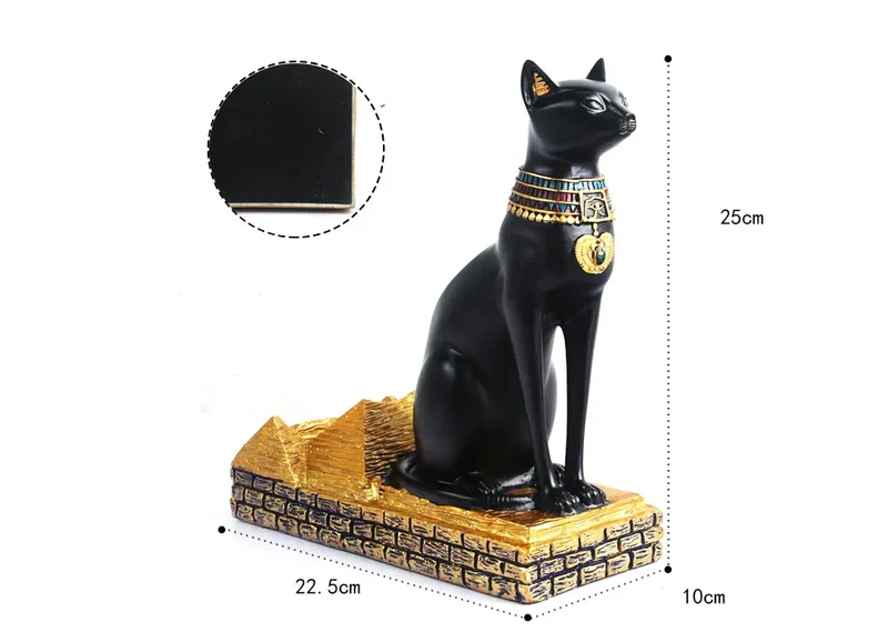 Porte Bouteille Chat Egyptien