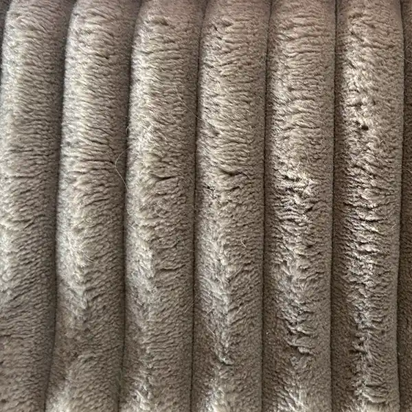 HOUSSES SEULES - Velours Taupe ou Ecru- Modèles Berlingot Coussin Cube