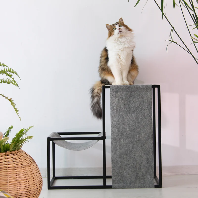 Petit arbre à chat design Élégance - Format S