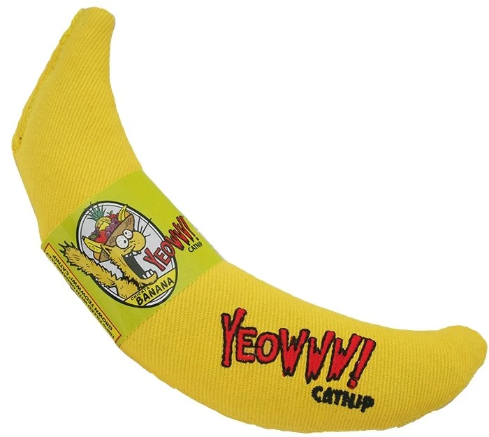 Ducky World - Jouet d'herbe à chat - YEOWWW! Banane