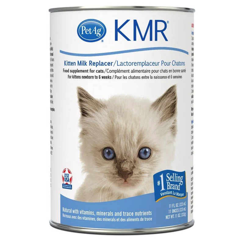 PetAg « KMR » Remplacement de Lait pour Chatons Liquide 11oz