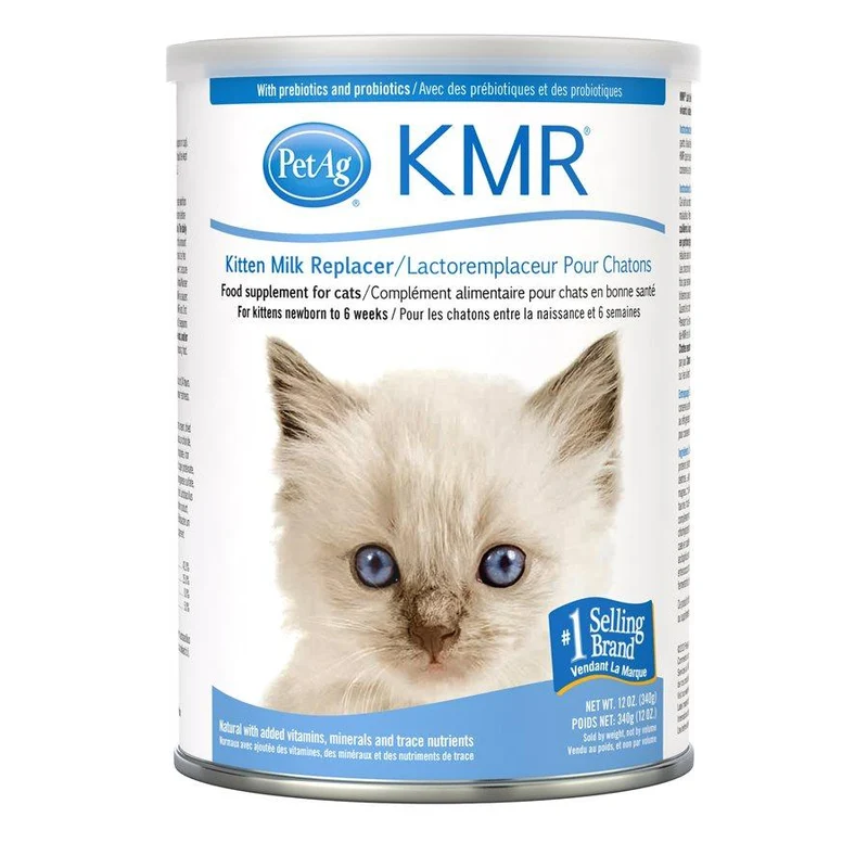 PetAg « KMR » Remplacement de Lait pour Chatons Poudre 12oz
