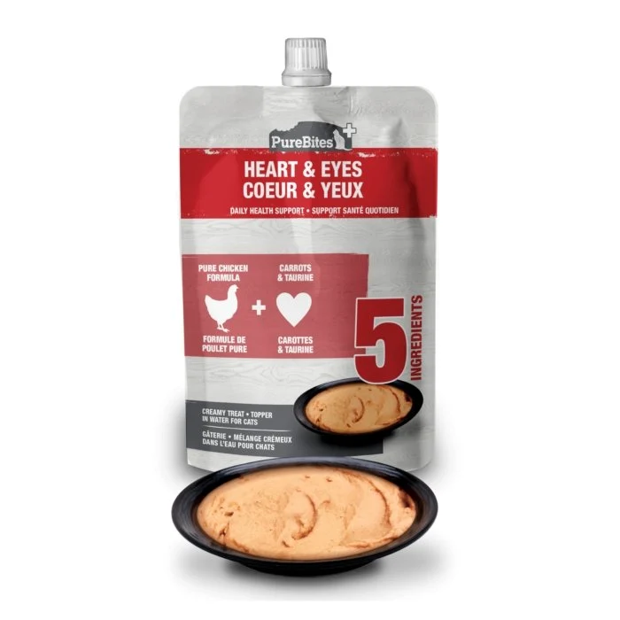 PureBites Plus Crémeux- Coeur & Yeux Pour Chats