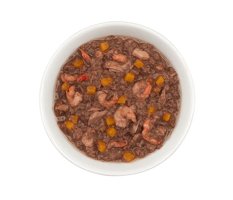 Tiki Cat Aloha Friends, conserve pour chat recette thon, crevette et citrouille
