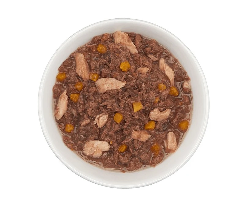 Tiki Cat Aloha Friends, conserve pour chat recette thon, poisson blanc et citrouille