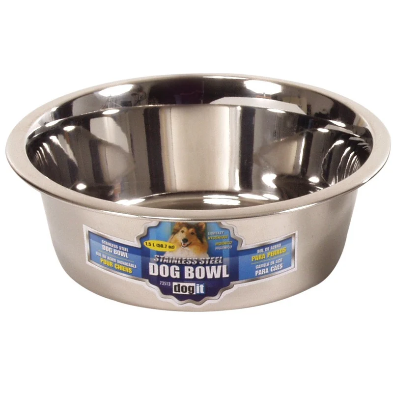 Bol Dogit en acier inoxydable - Grand - 1,5 L (50 oz liq.)