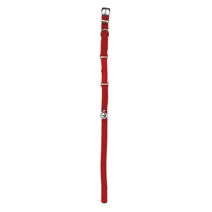 Collier en nylon rouge - Chat