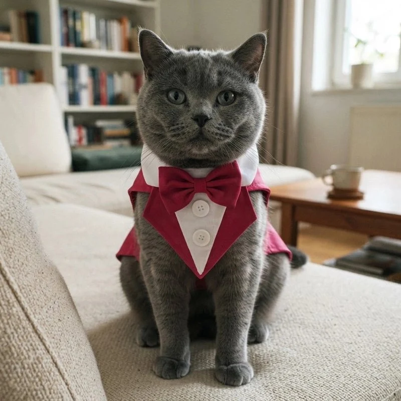 Déguisement pour Chat | Smoking Élégant