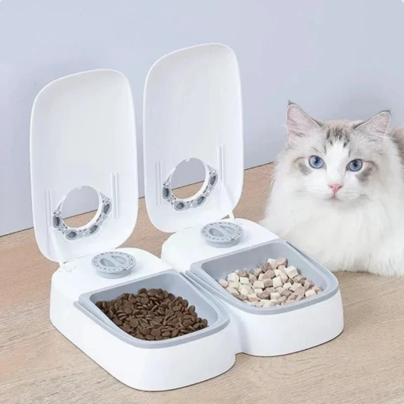 Distributeur automatique croquettes Chat | Minuterie de 48 heures